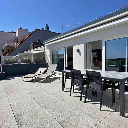 Apartment Le Panorama - Vue Panoramique Sur - Dernier Etage Avec Terrasse - Ideal Famille Et Couples - A 5min A Pied *