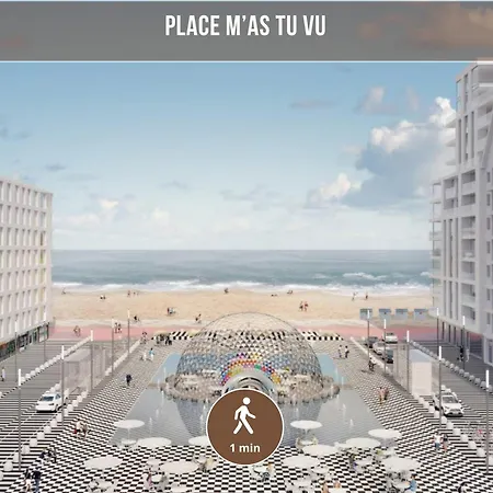 Le Panorama - Vue Panoramique Sur - Dernier Etage Avec Terrasse - Ideal Famille Et Couples - A 5min A Pied Apartment Knokke-Heist